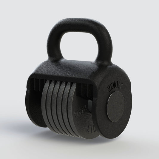 Revolt Adjustable Kettlebell (27.5 lbs - 102.5 lbs)