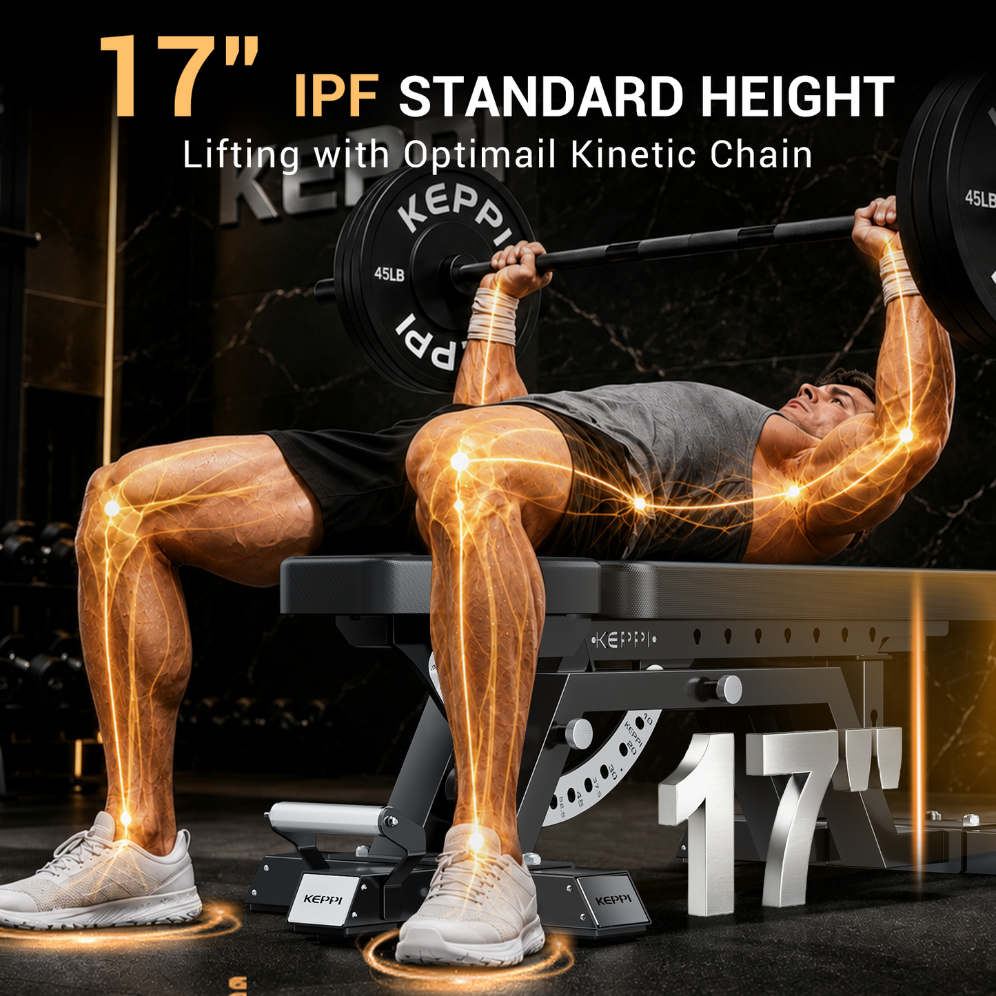 Keppi Adjustable Weight Bench 6000 - 2026 Version