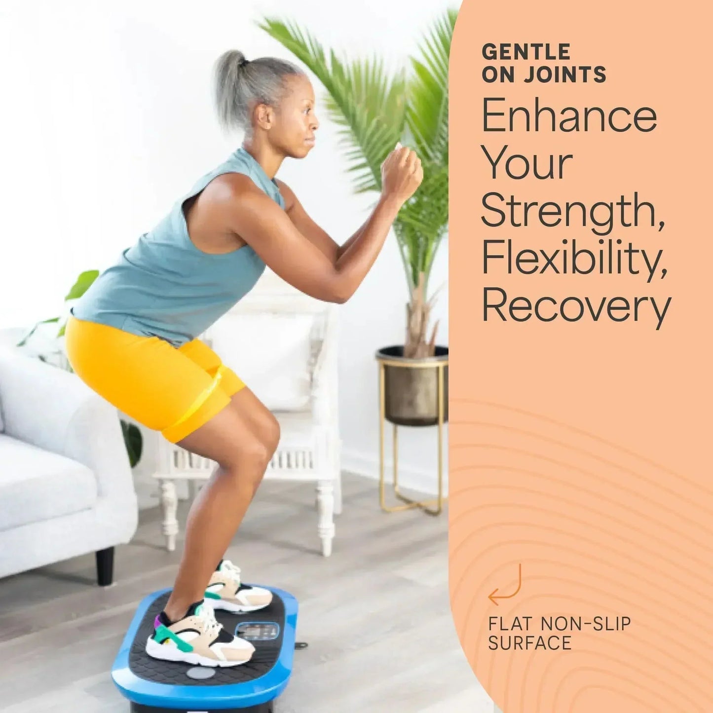 Lifepro Rumblex Plus™ 4D Vibration Plate with Resistance Bands