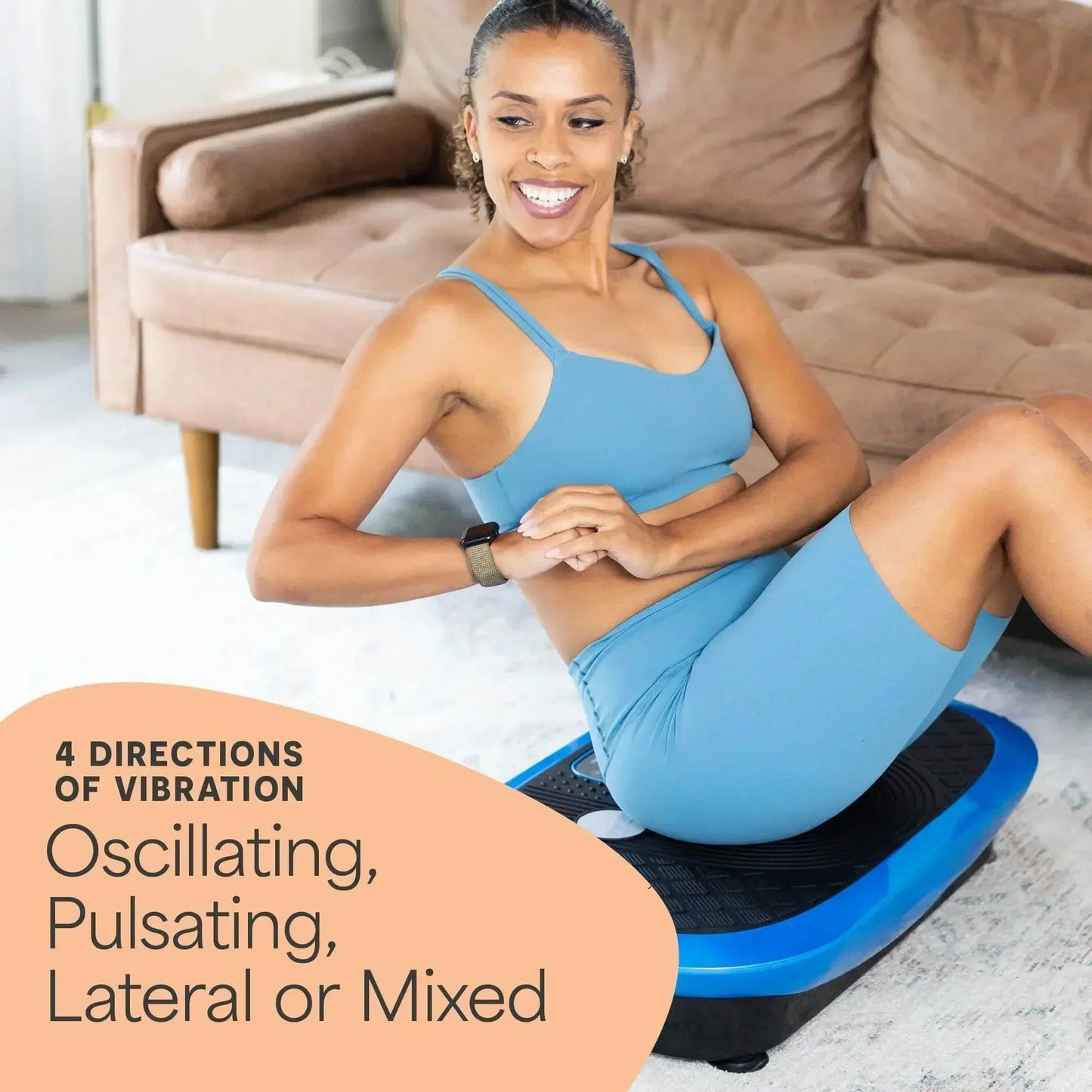 Lifepro Rumblex Plus™ 4D Vibration Plate with Resistance Bands